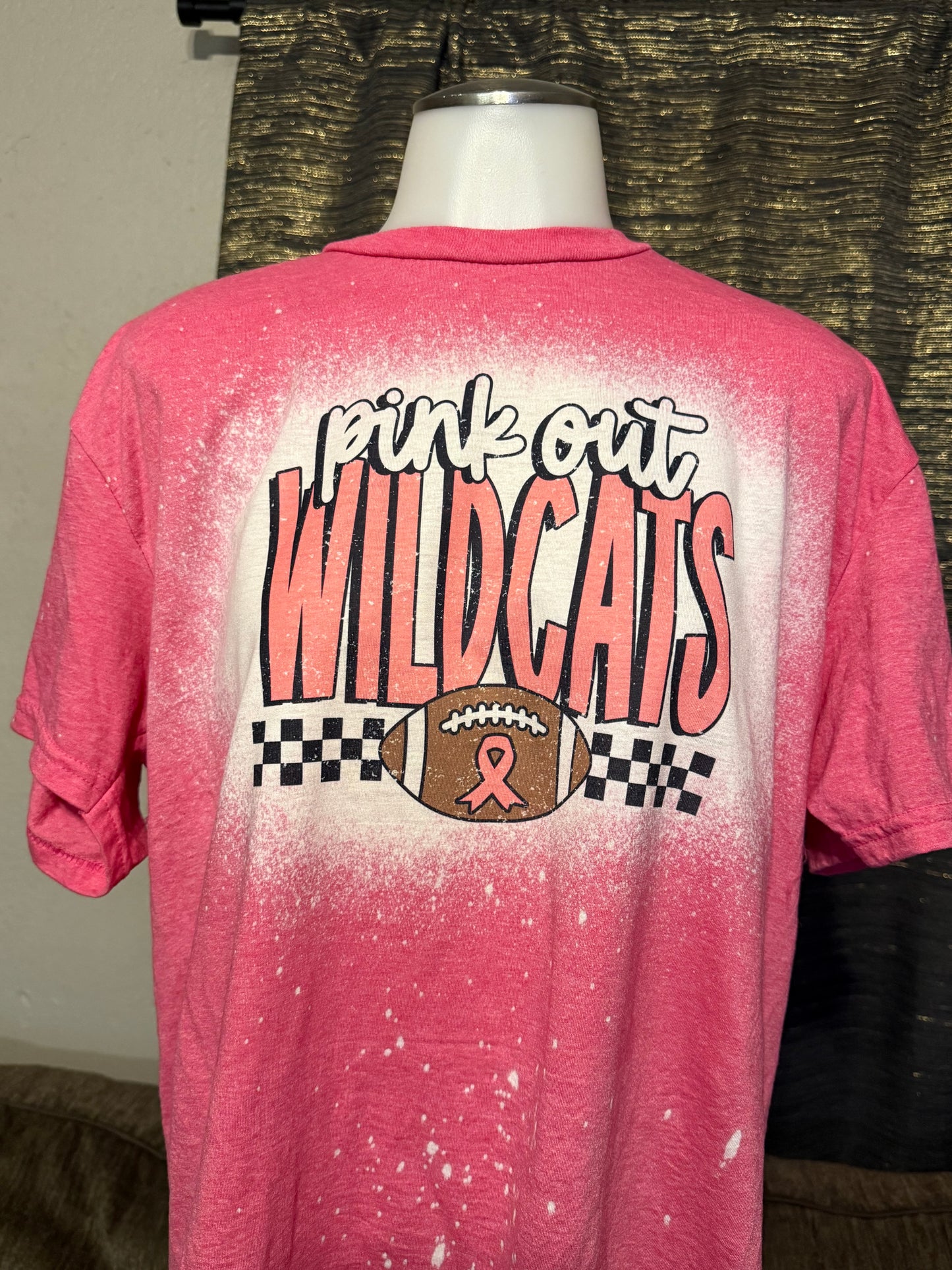 Pink out wildcats football