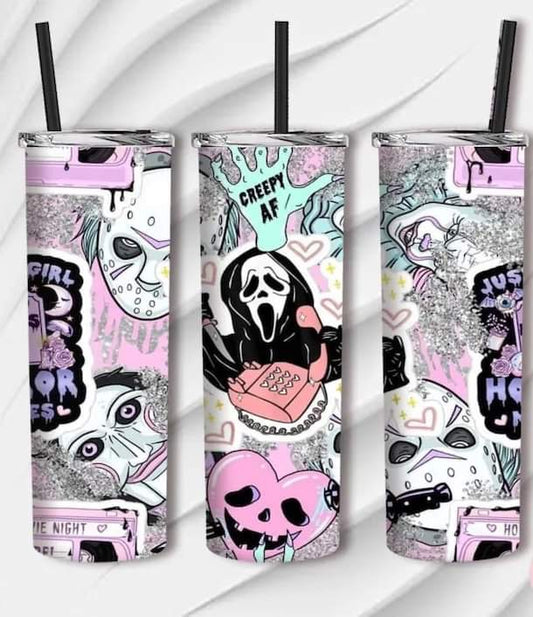 Ghost Face  20oz tumbler