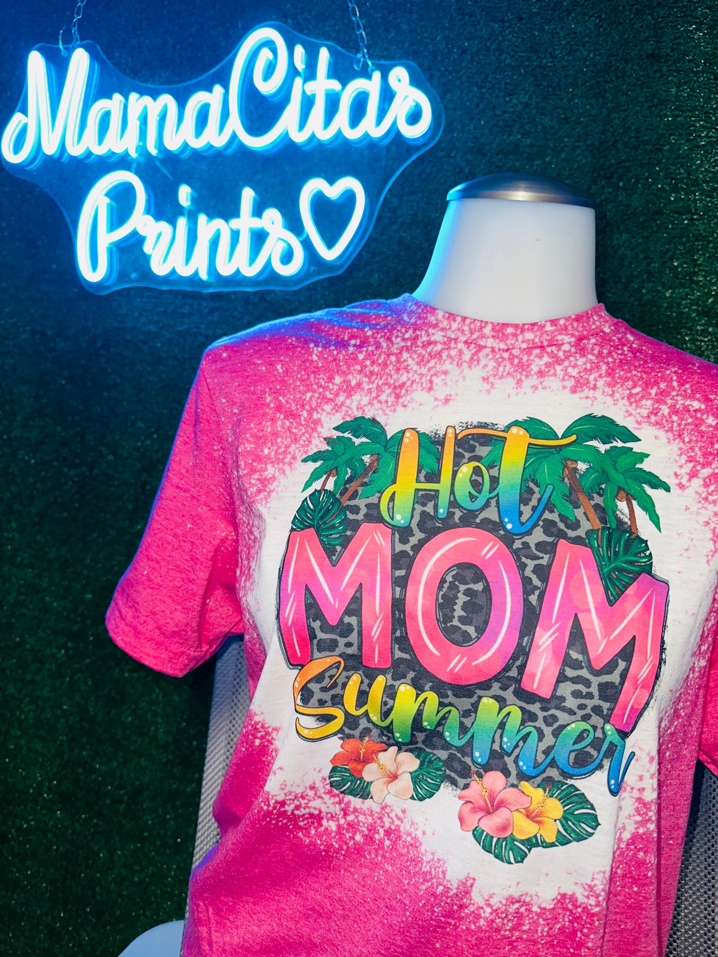 Hot Mom Summer sublimation tee