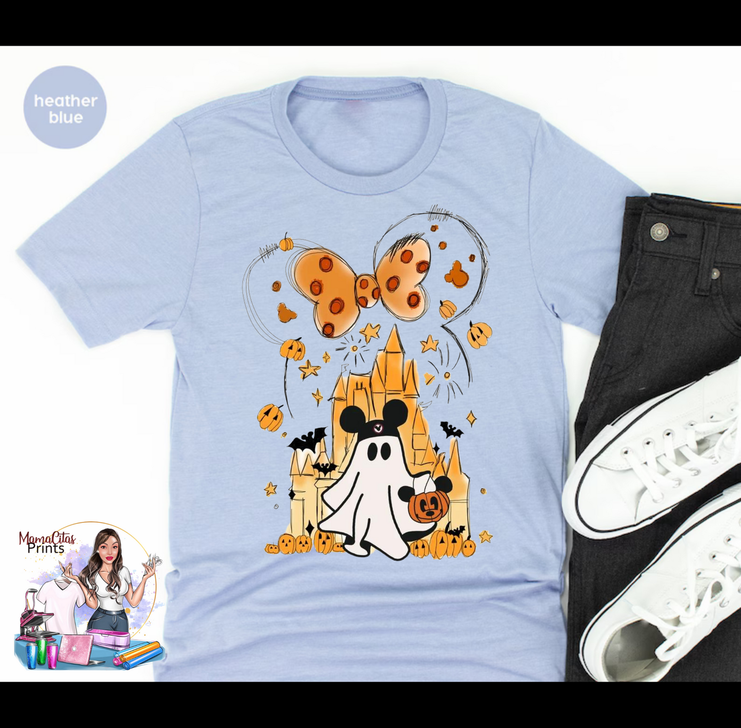 DISNEY GHOST GRAPHIC TEE