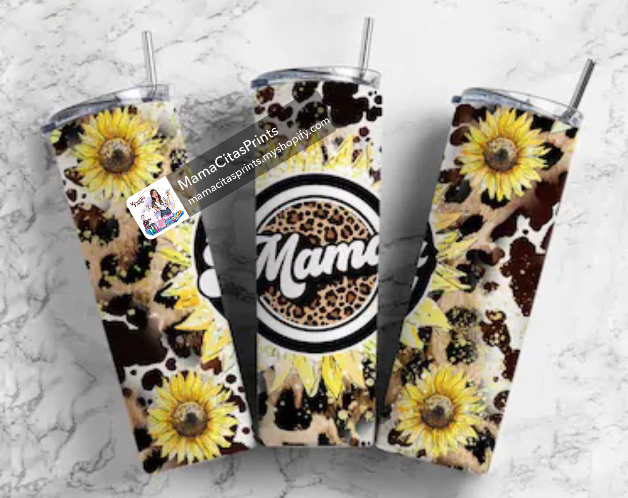 Mama prints  20oz tumbler