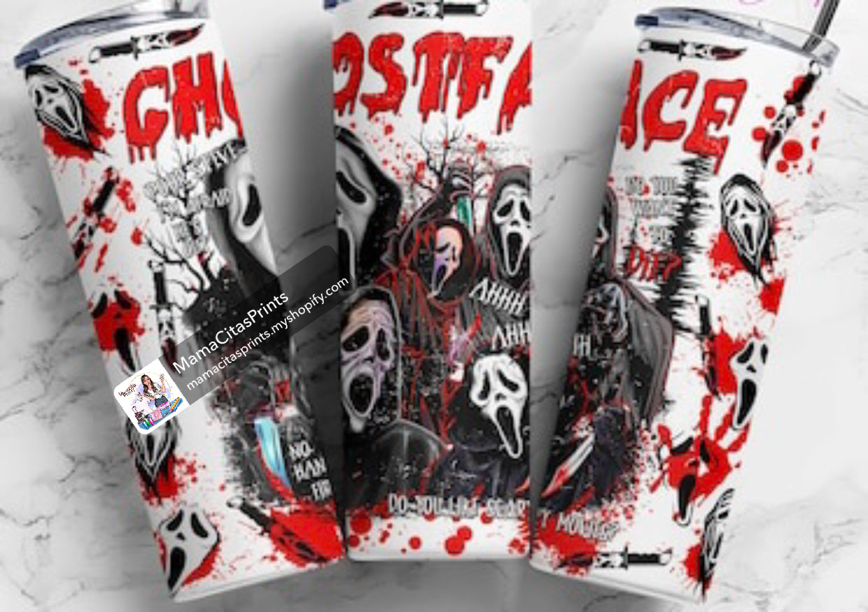 Ghostface Killer 🔪 20oz tumbler