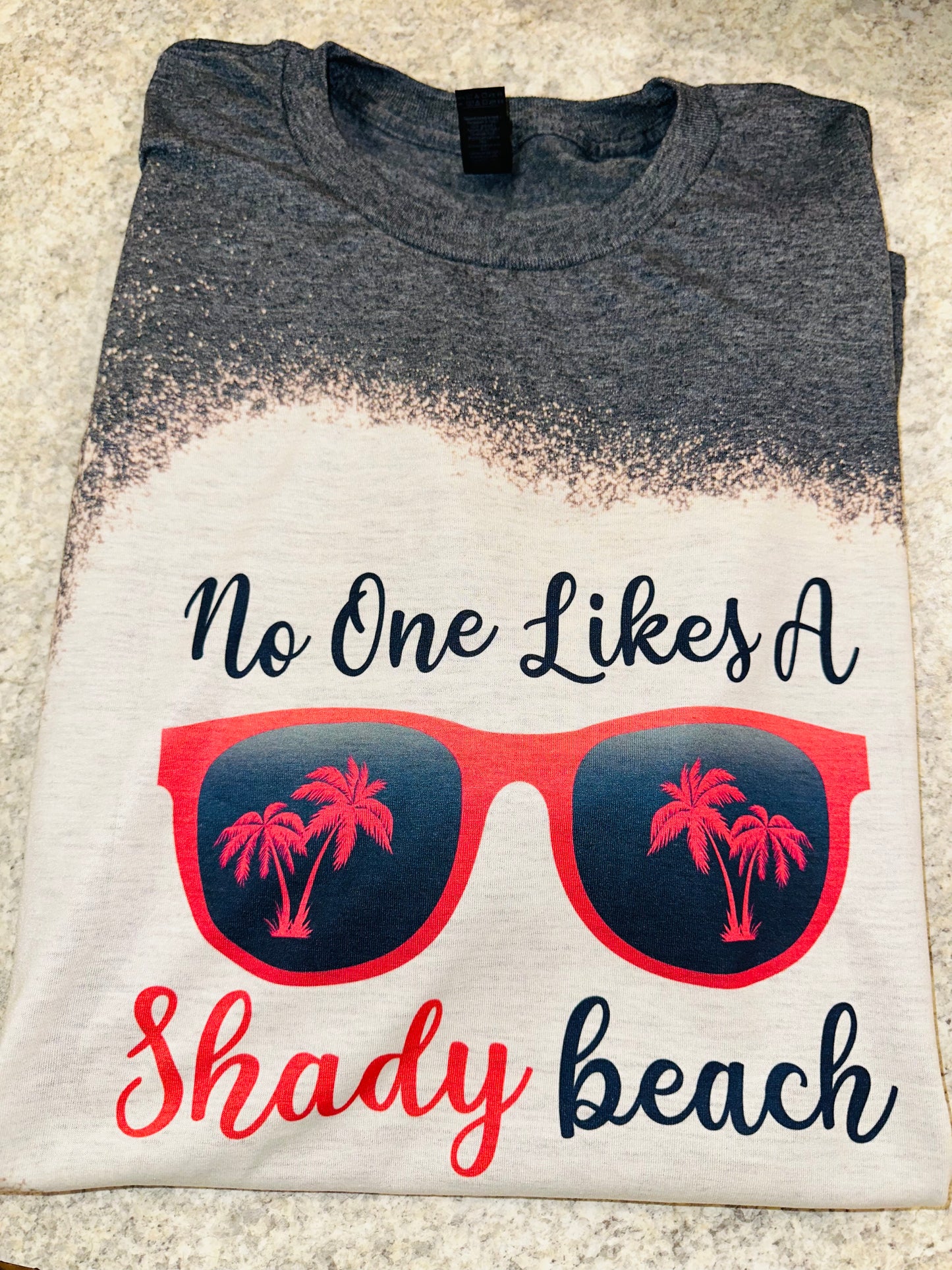 No one likes a shady beach sublimation tee