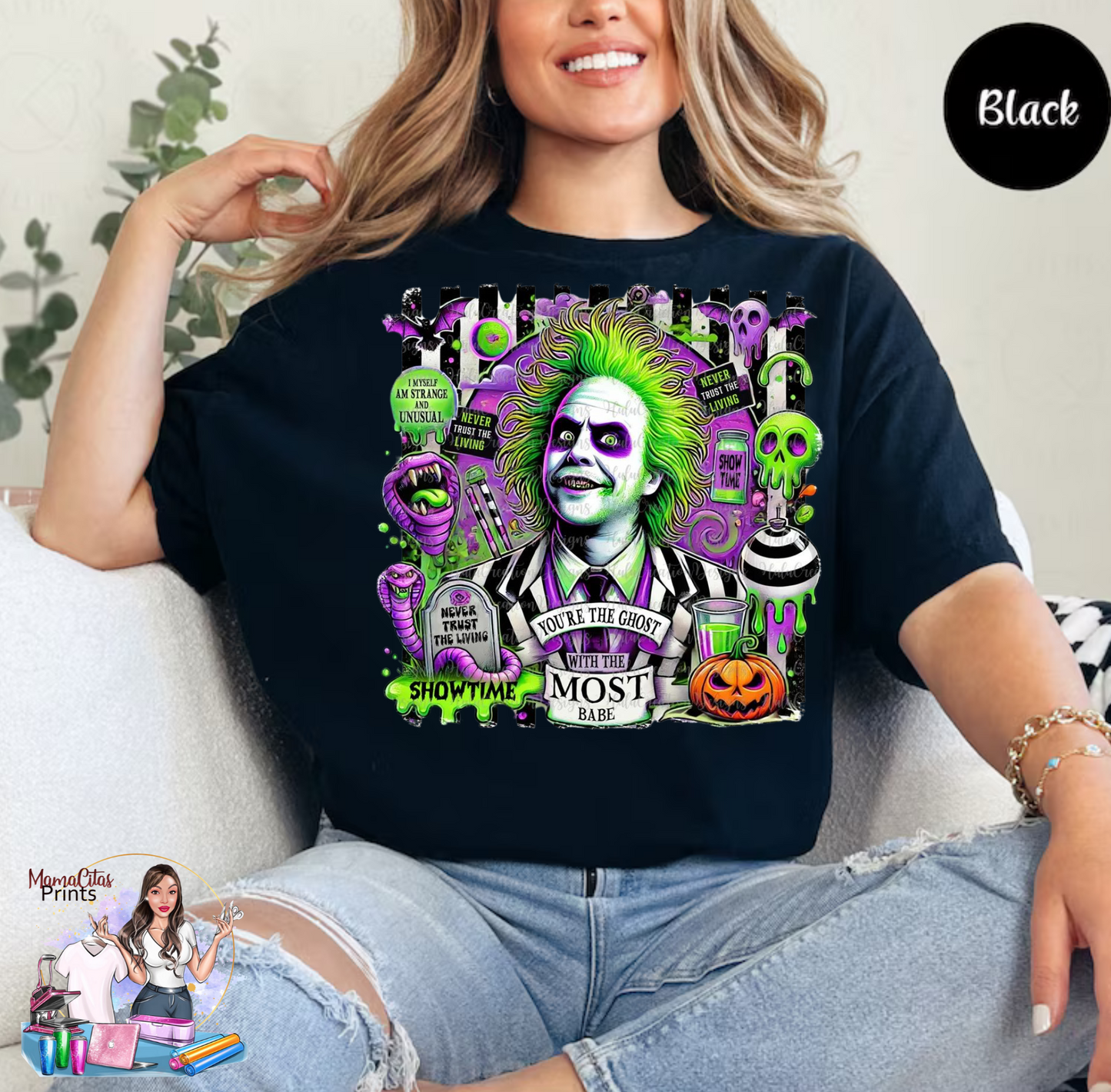 BEETLEJUICE GRAPHIC TEE DROP