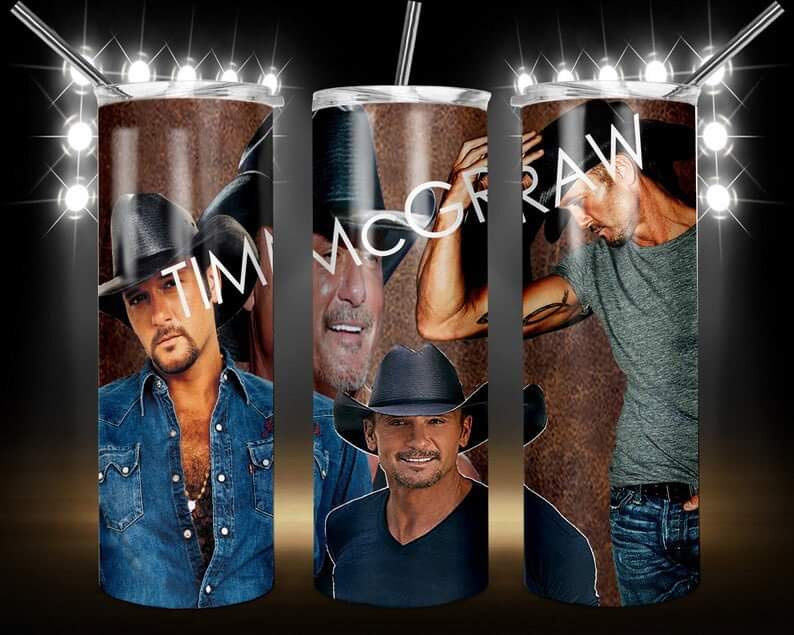 Tim McGraw  20oz tumbler