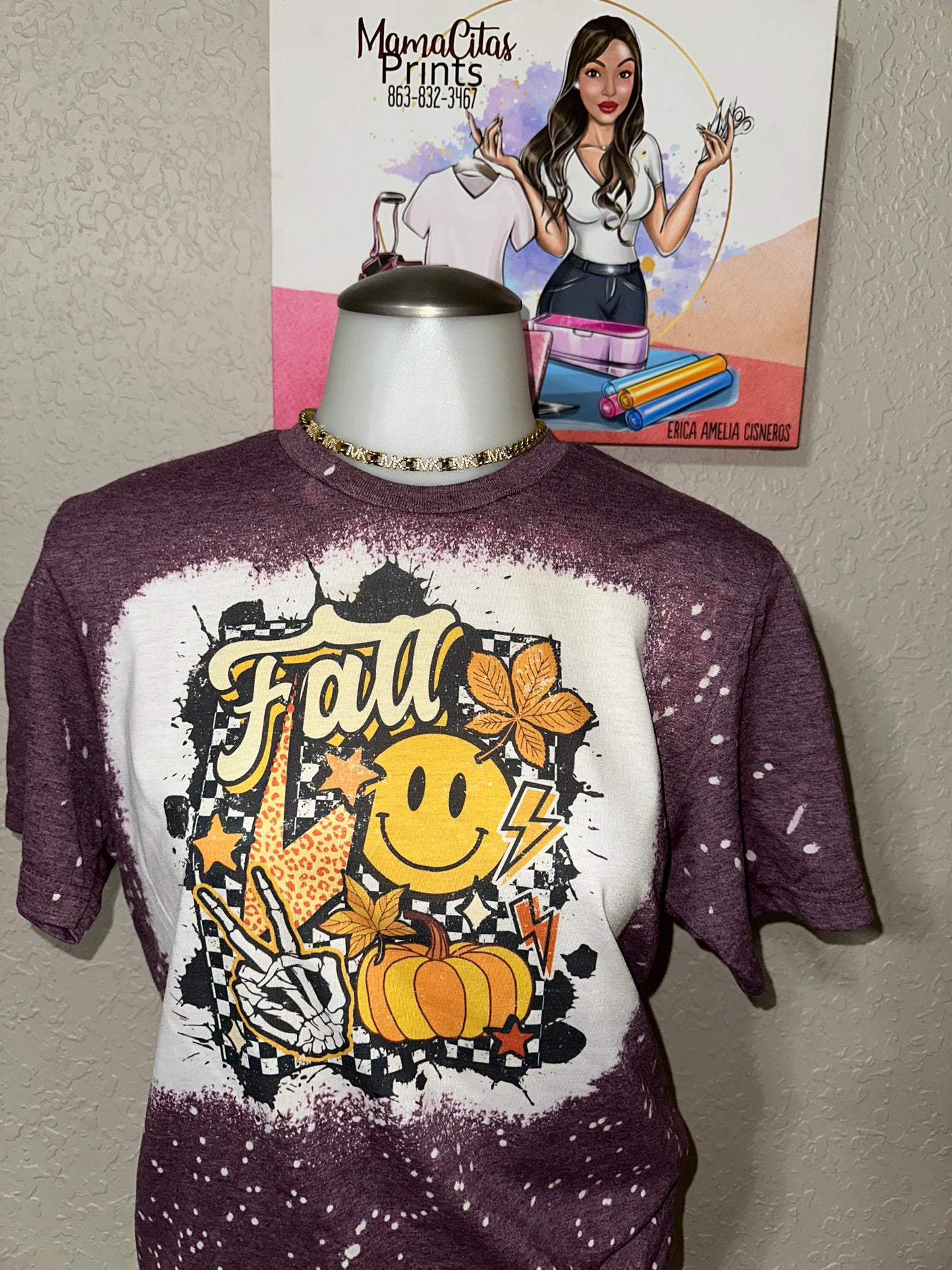 Fall vibes sublimation tee