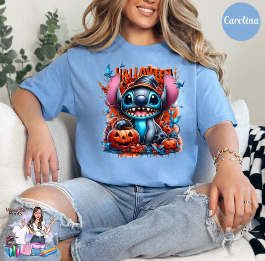 STITCH WITCHY VIBES GRAPHIC TEE