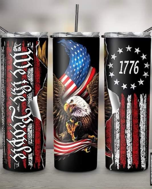 We the people  20oz tumbler