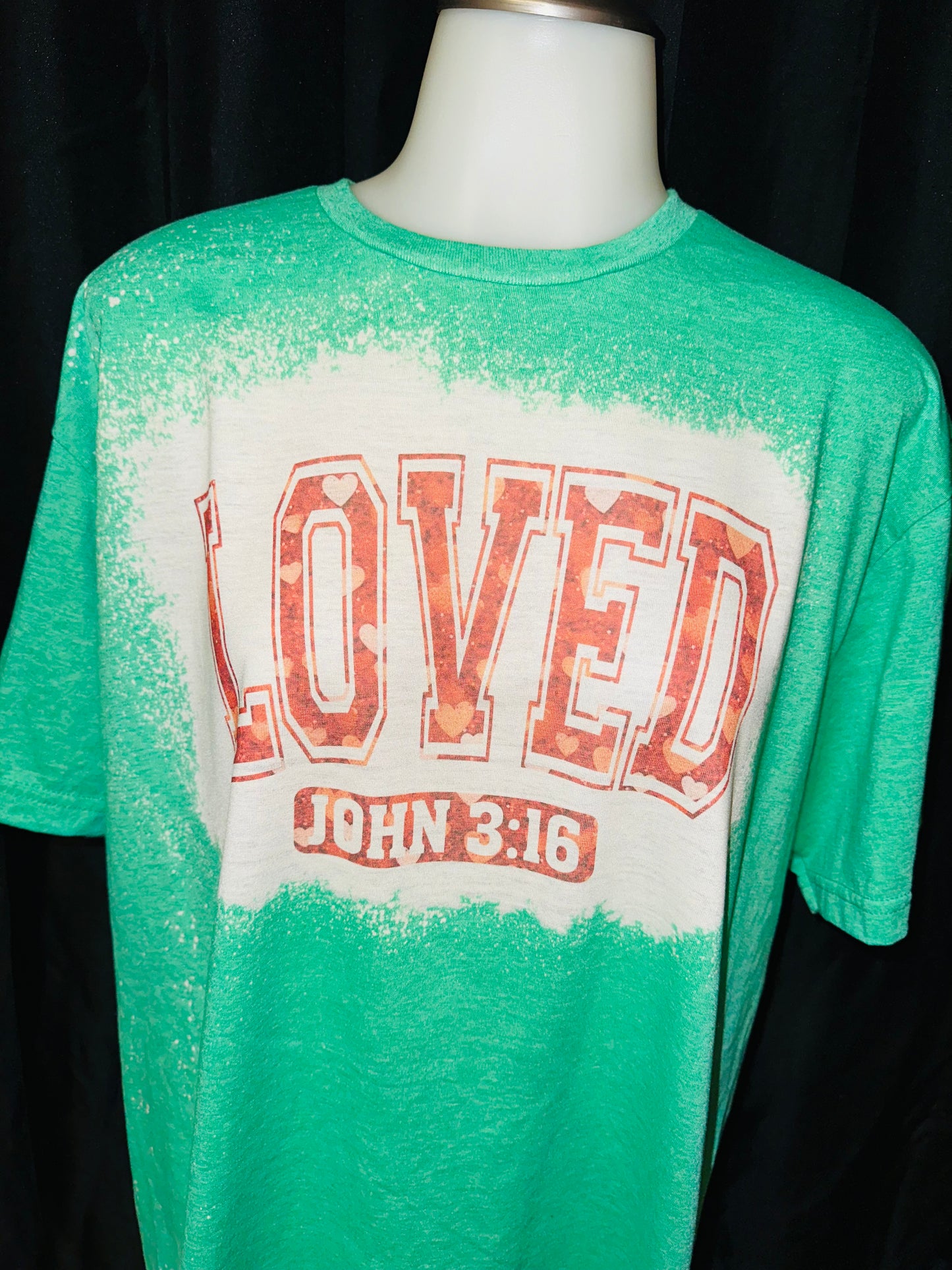 Loved John 3:16 sublimation tee