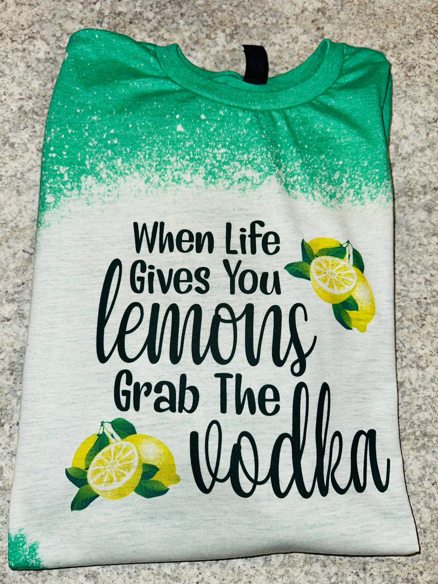 When life gives you lemons sublimation tee