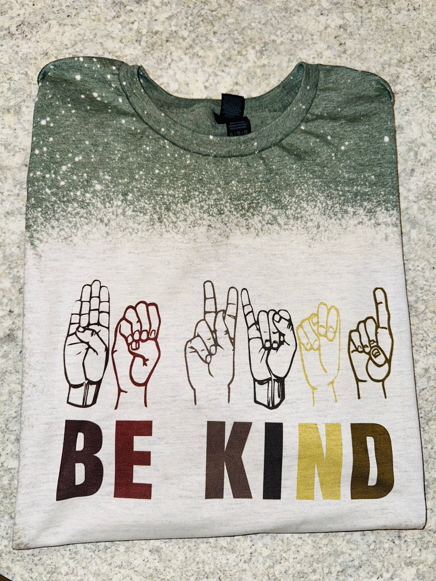 Be kind sublimation tee