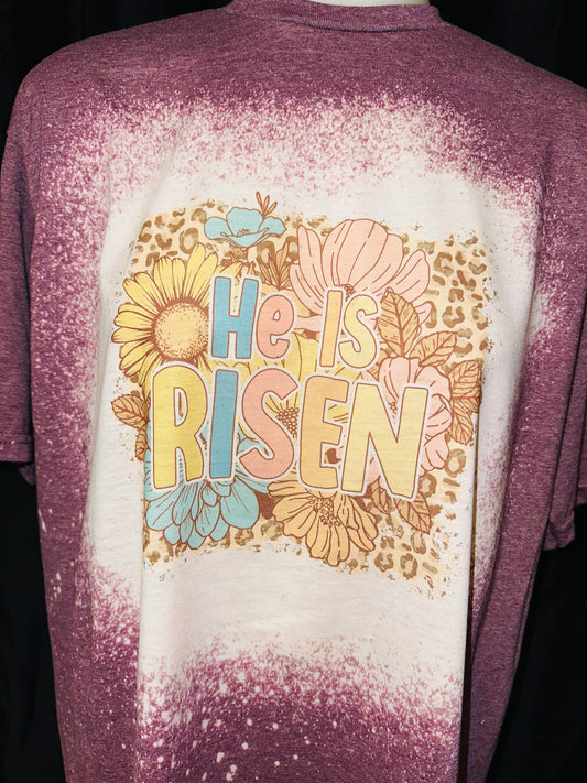 He is risen sublimation tee