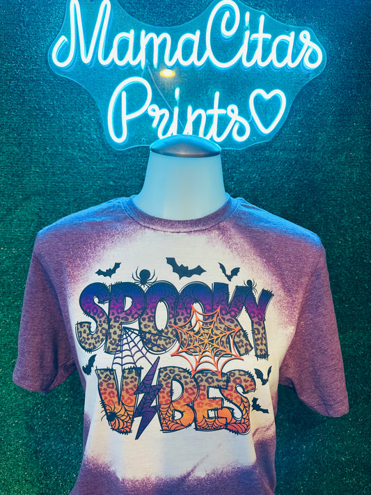 Spooky Vibes 🕷️ sublimation tee