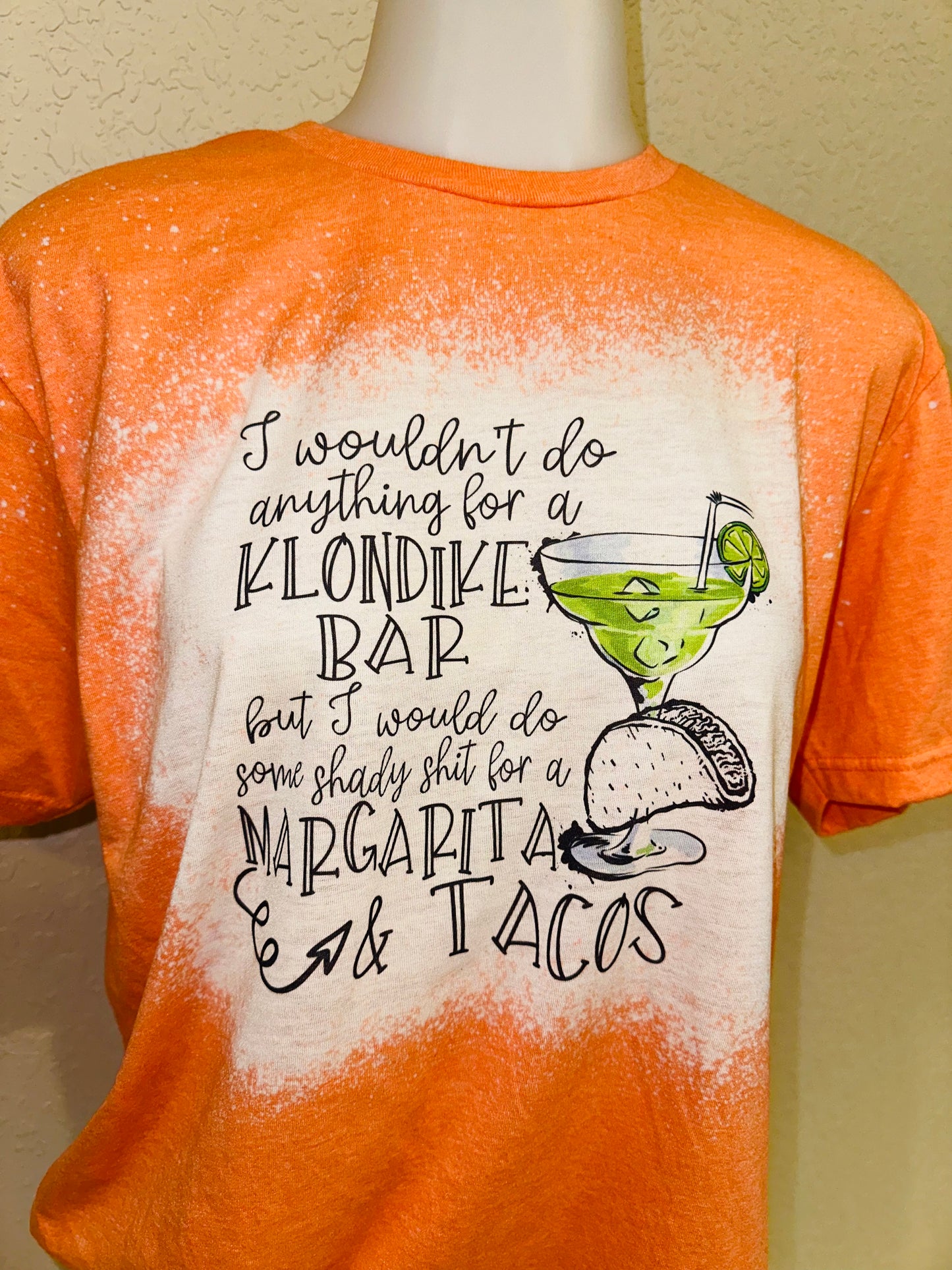 Margarita and tacos sublimation tee