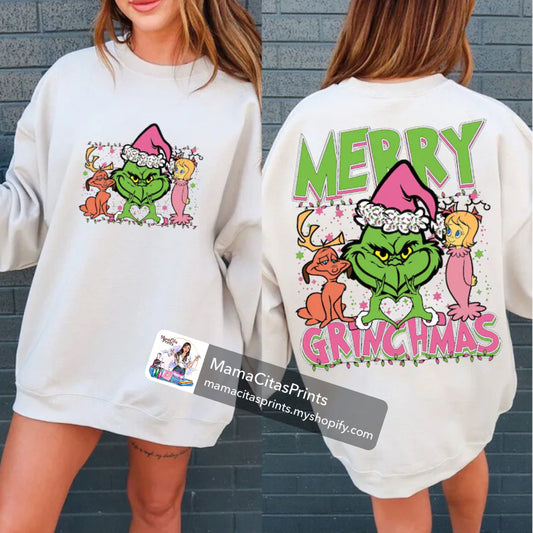 Merry Grinchmas Crewneck