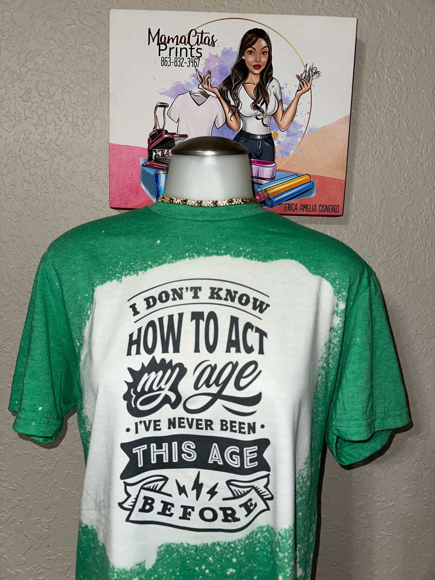 Acting my Age sublimation tee