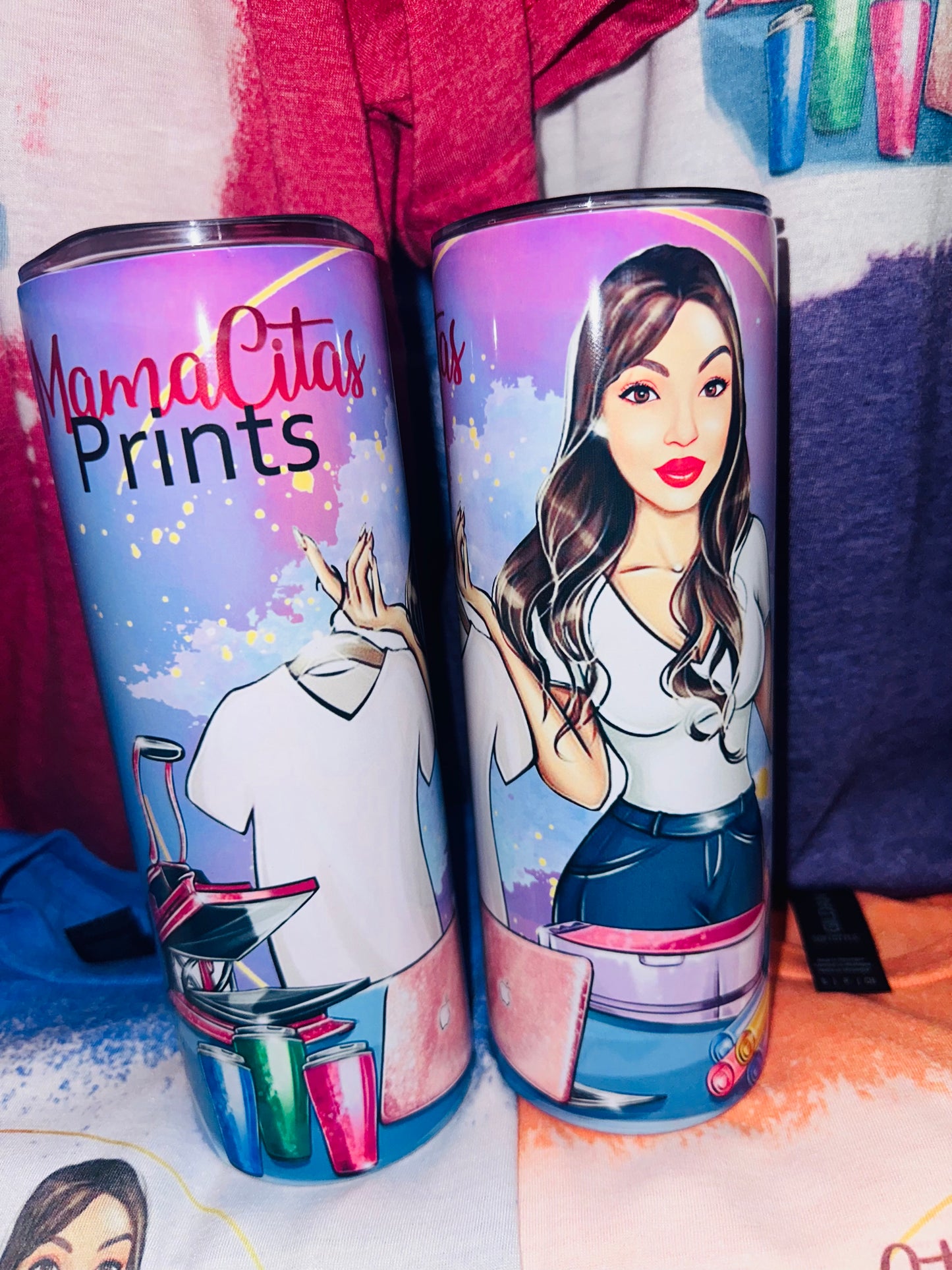 July2023 MamaCitas Prints Logo 20oz Tumbler