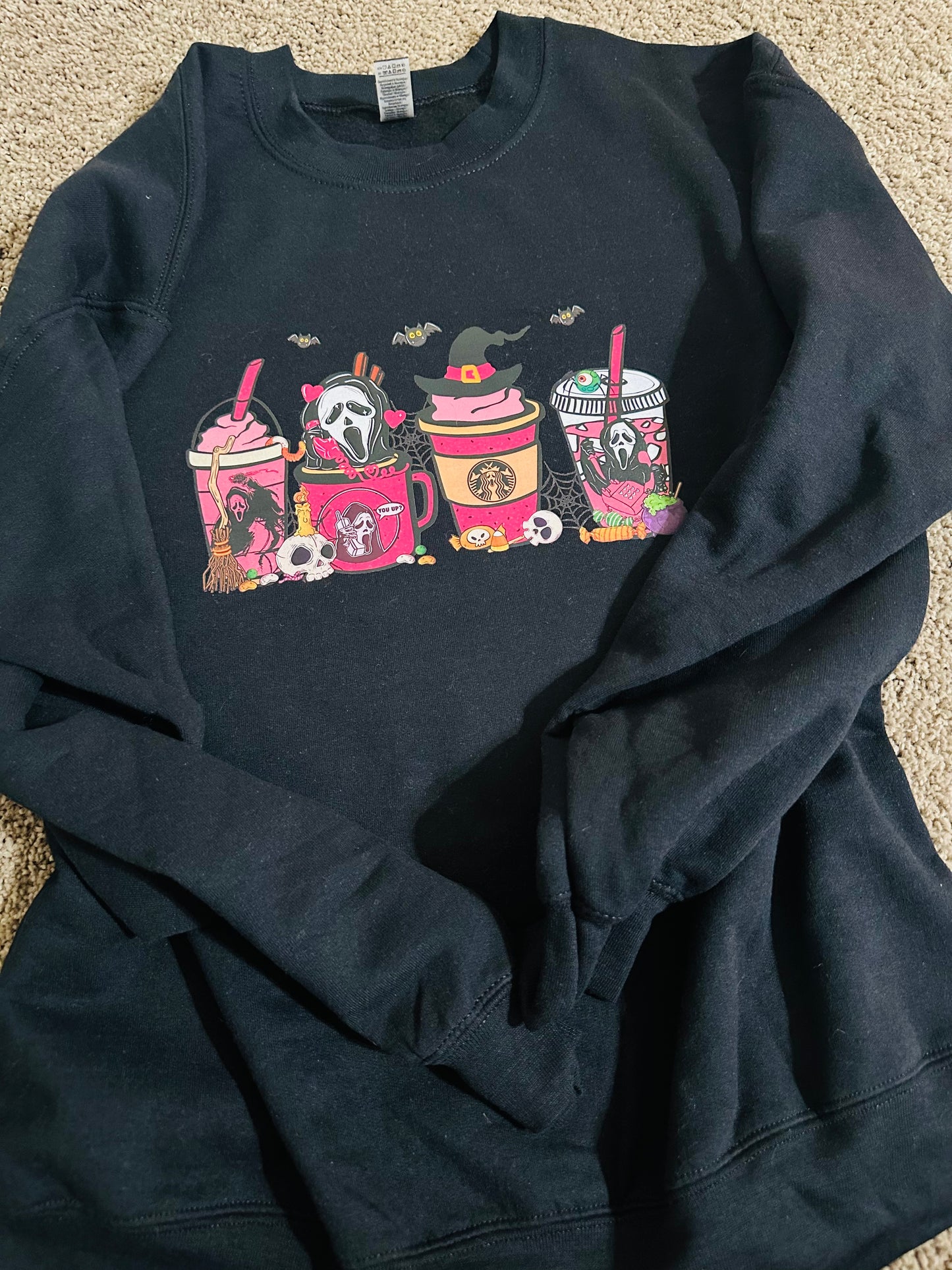 Ghostface coffee ☕️ Crewneck sweatshirt