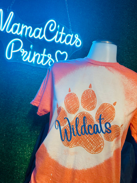 Wildcats paw 🐾 sublimation tee