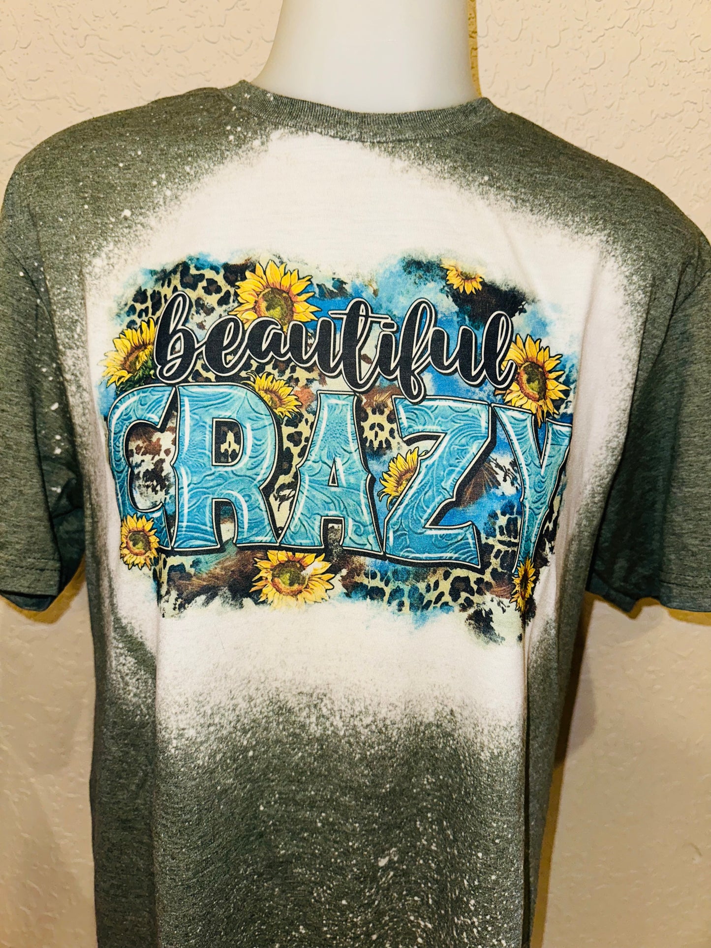 Beautiful crazy sublimation tee