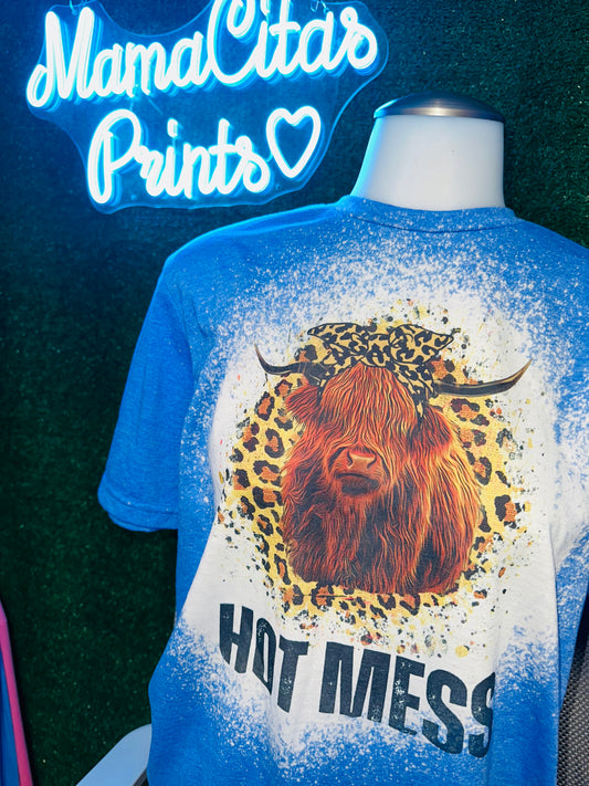 Hot Mess sublimation tee