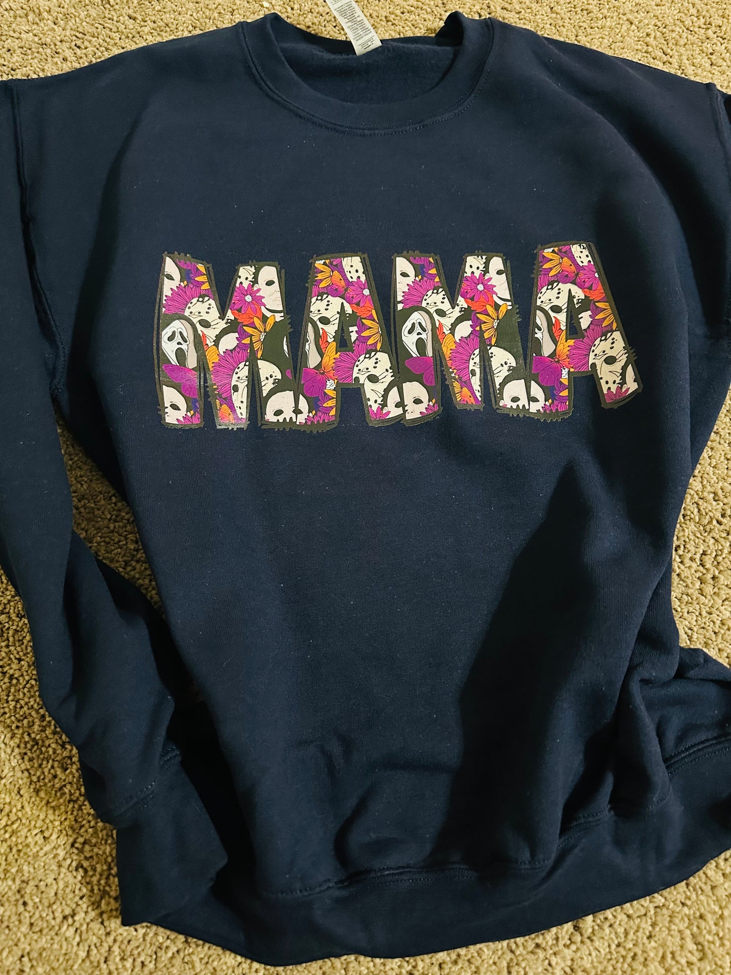 MAMA horror Crewneck sweatshirt