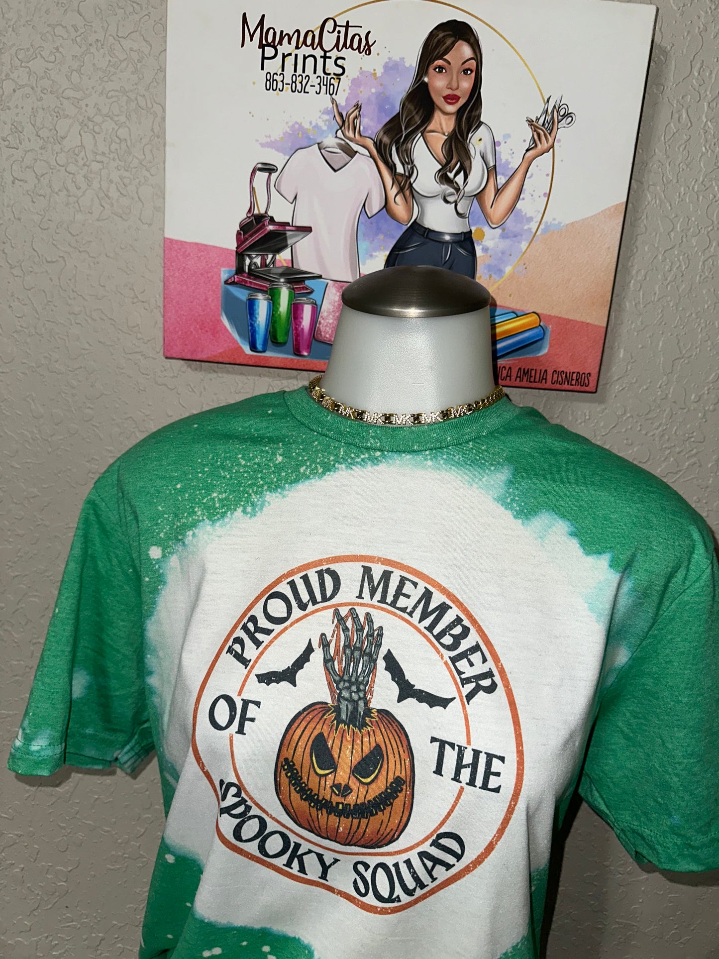 Proud member of the spooky squad  🎃 sublimation tee