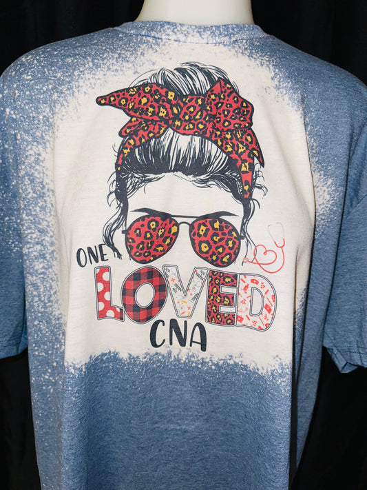 One loved CNA sublimation tee