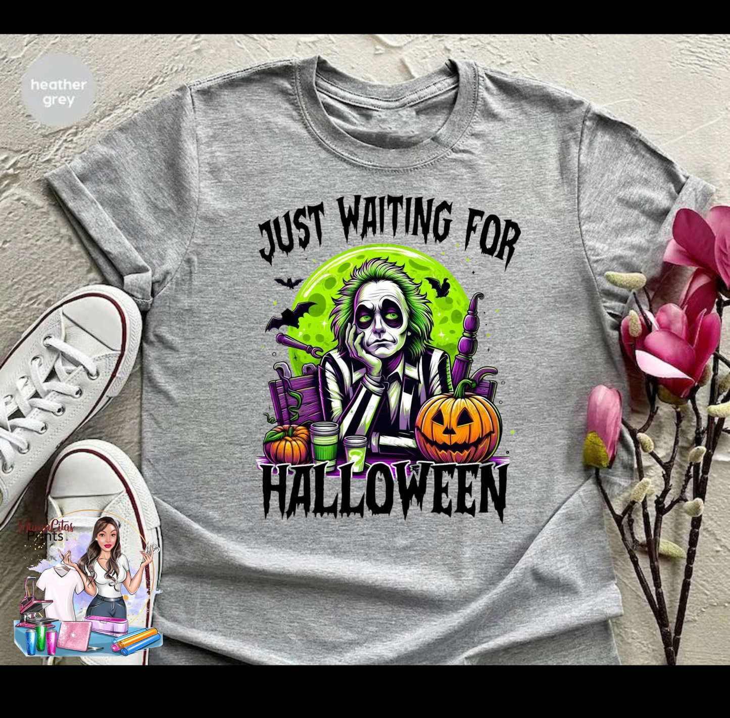 WAITING ON HALLOWEEN GRAPHIC TEE