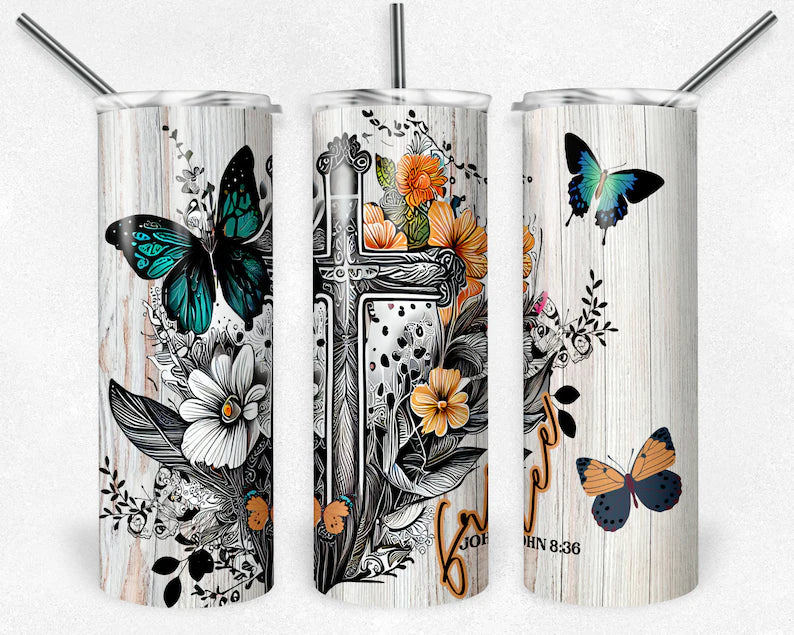 Free by Cross 20oz tumbler