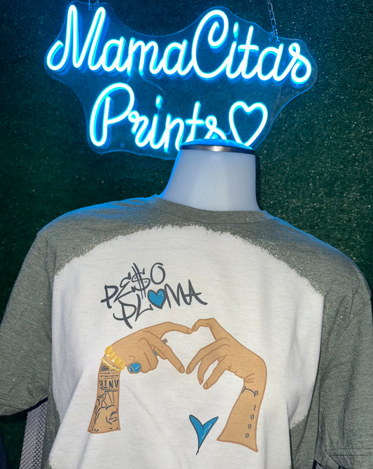 Peso PLUMA Heart 💙 sublimation tee