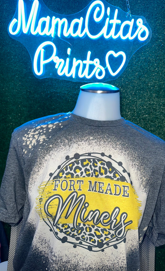 Fort Meade Miners sublimation tee