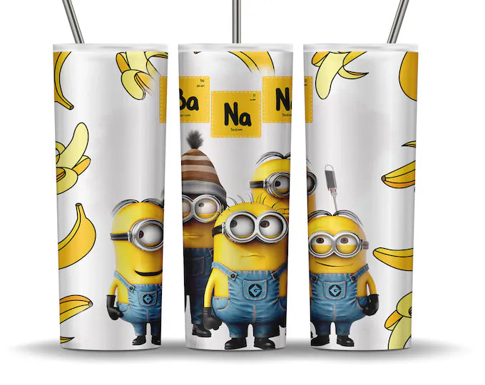 Minion vibes 20oz tumbler