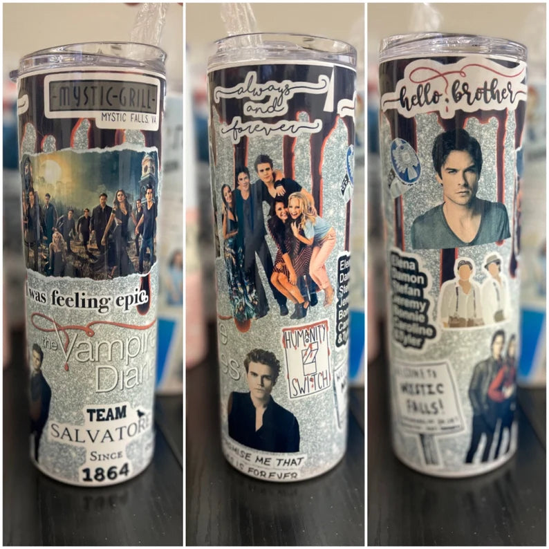 Vampire Diaries 20oz tumbler