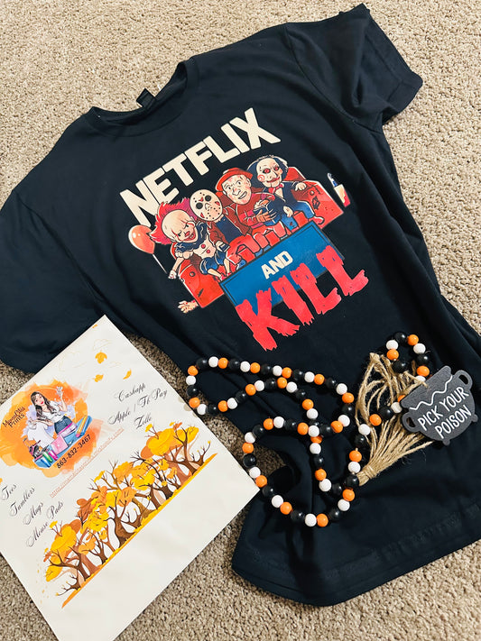 Netflix and kill ‼️🔪graphic tee