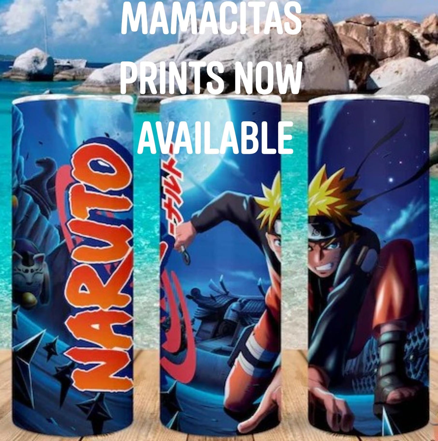 Naruto blue 20oz Tumbler