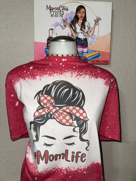 #MomLife sublimation tee