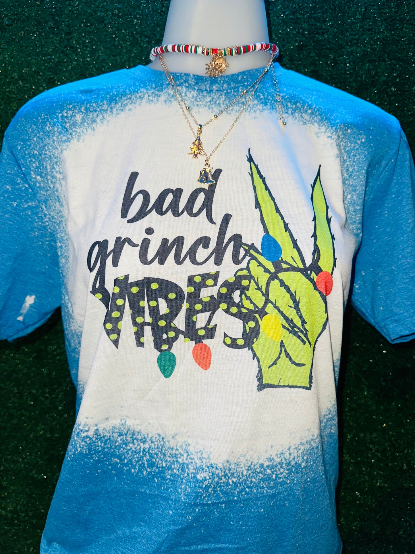 Bad grinch vibes on Sapphire Blue