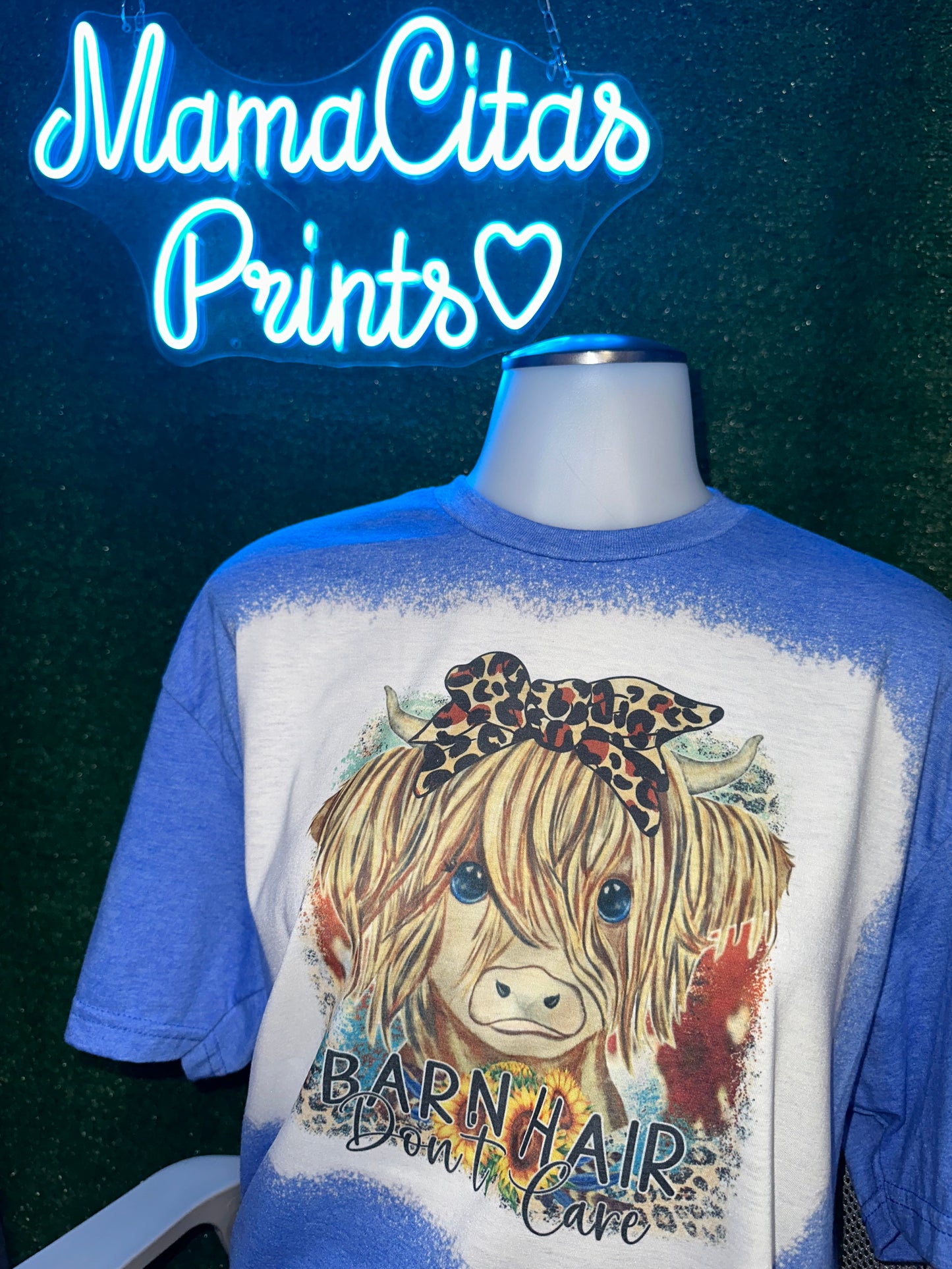 Barn hair don’t care sublimation tee