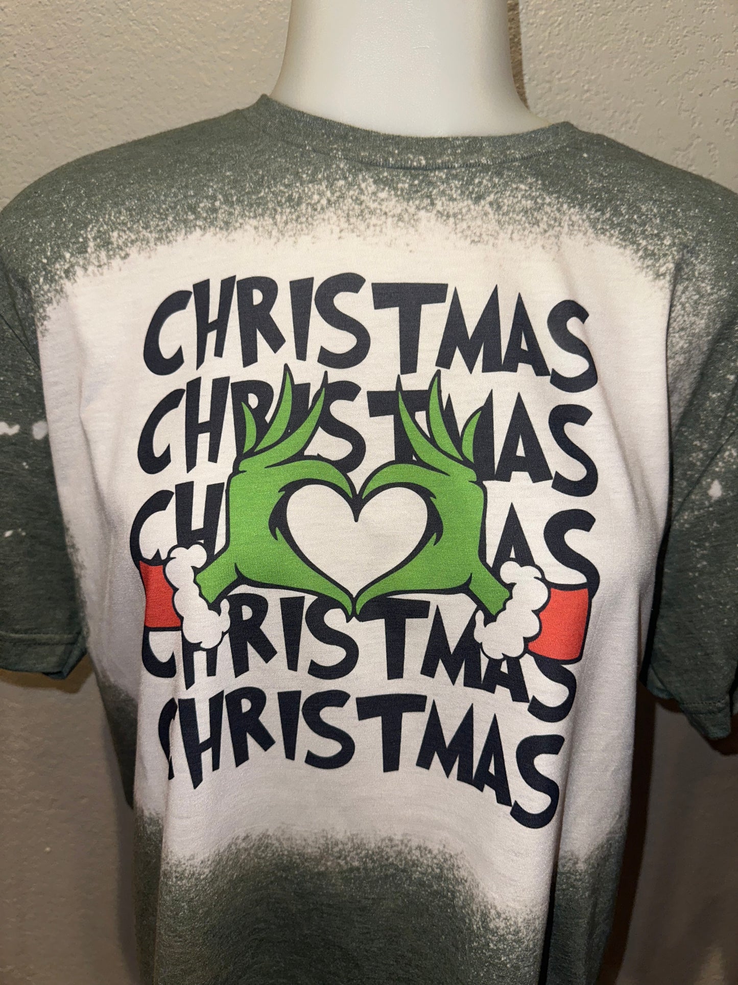 Grinch Christmas Heart