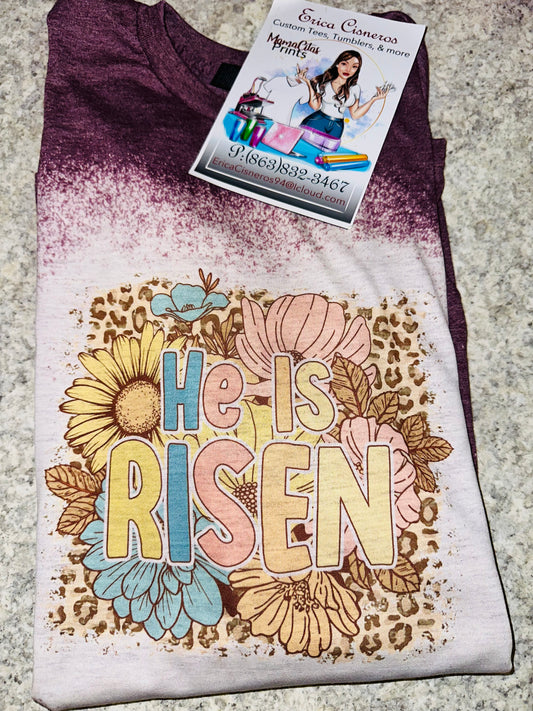 He is risen sublimation tee