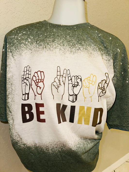 Be kind sublimation tee