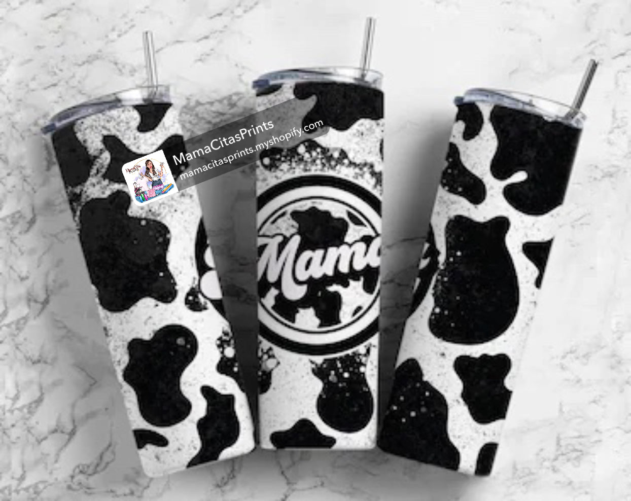 Mama prints  20oz tumbler