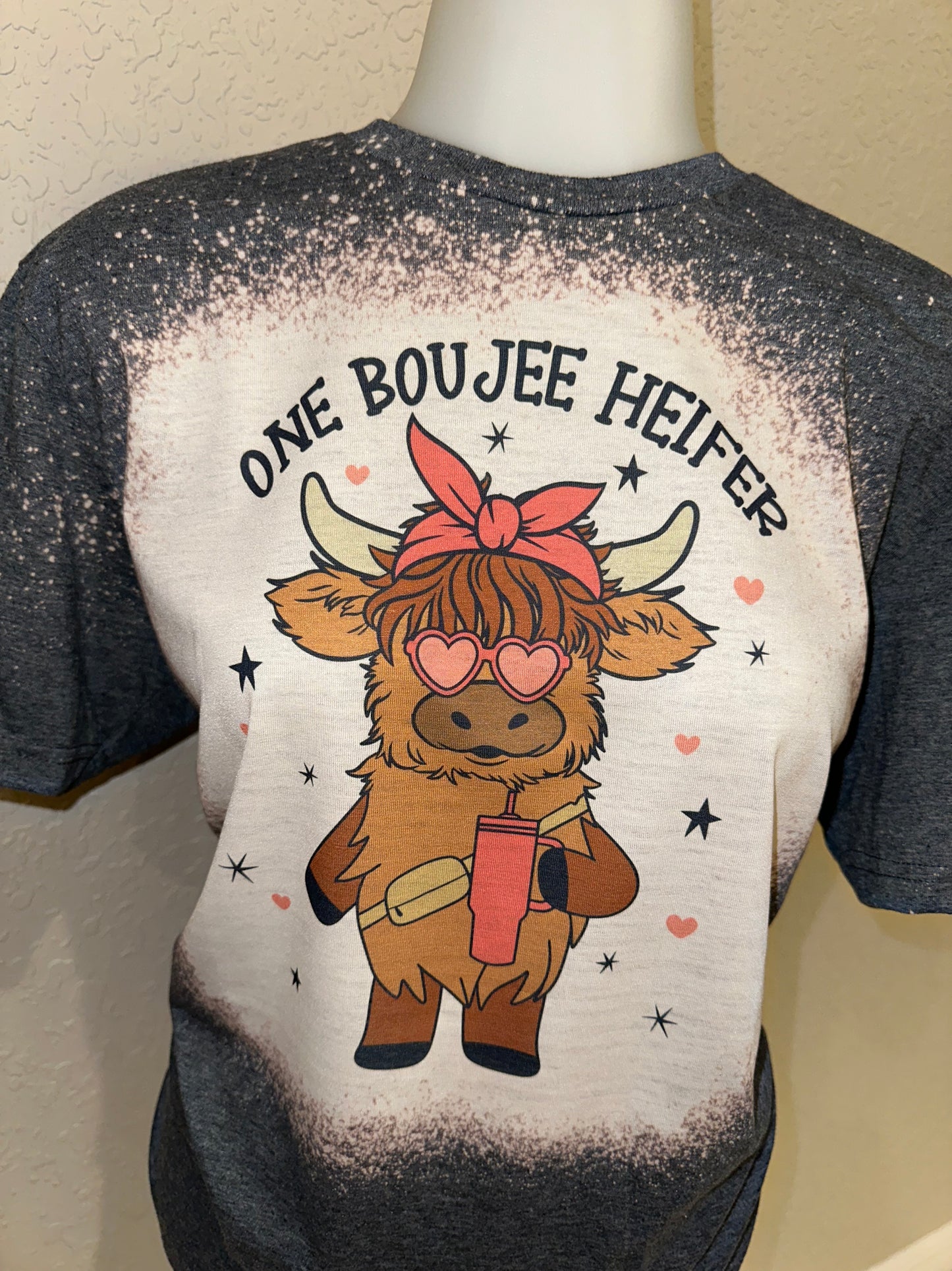 One boujee heifer sublimation tee