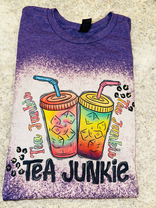 Tea Junkie sublimation tee