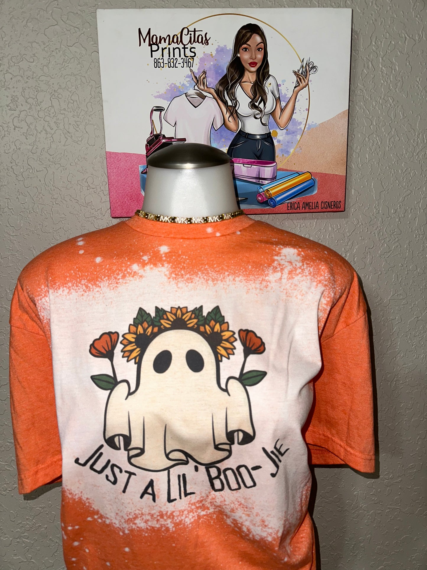 Just a lil boo-Jie sublimation tee