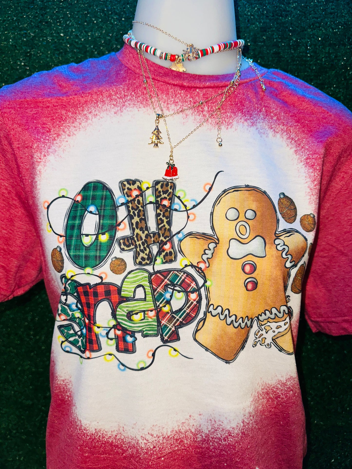 Oh SNAP ginger bread sublimation tee