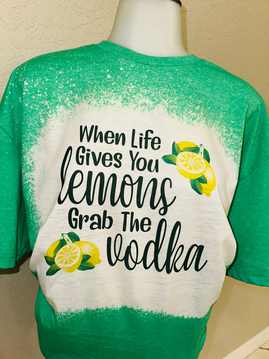 When life gives you lemons sublimation tee