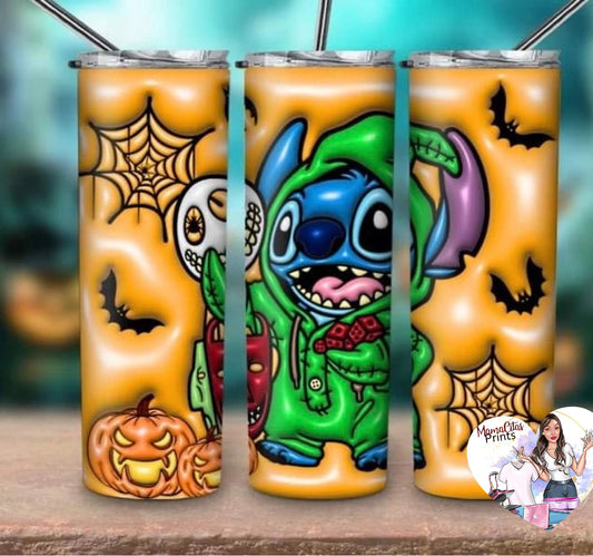 Halloween 🎃 Stitch 3D 20oz tumbler