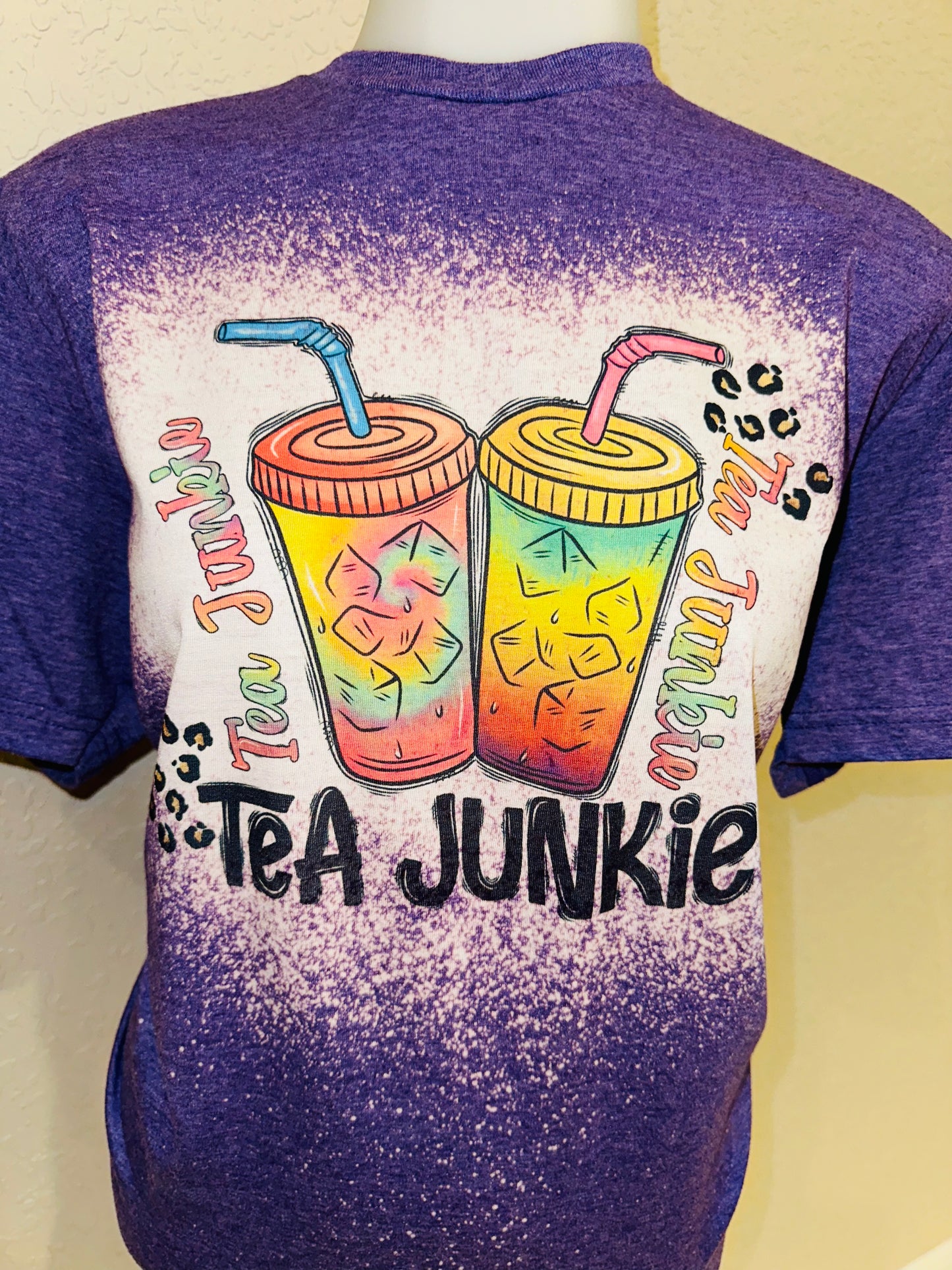 Tea Junkie sublimation tee